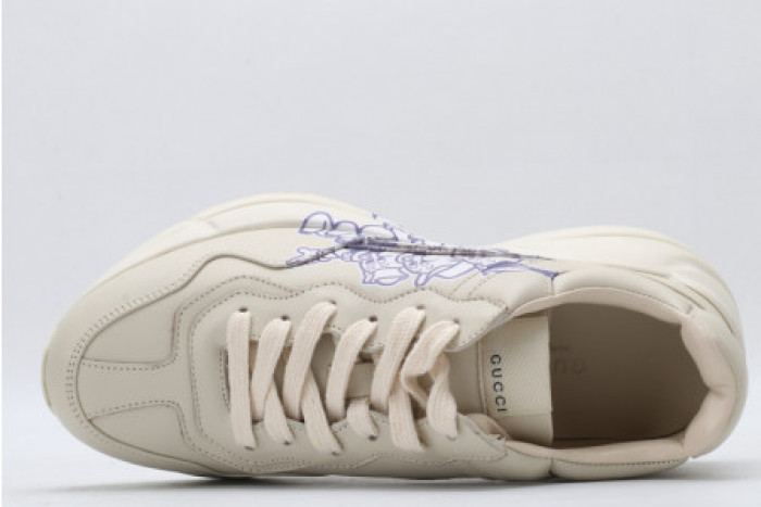 G*u*i rhyton leather sneaker