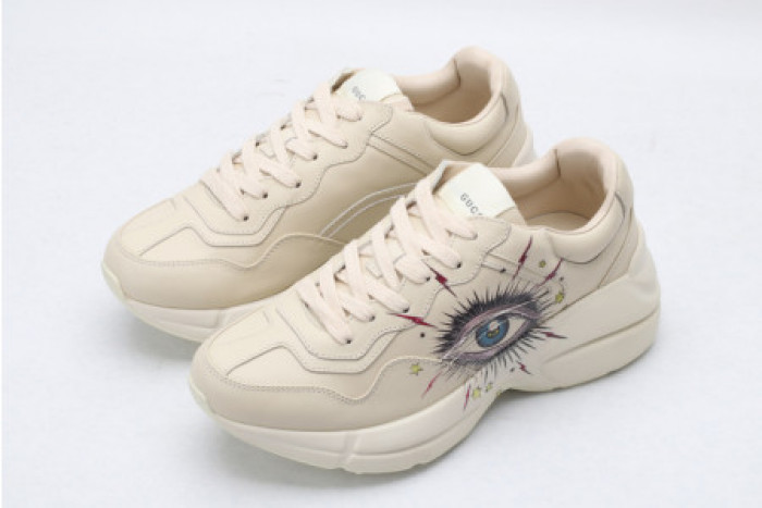 G*u*i rhyton leather sneaker