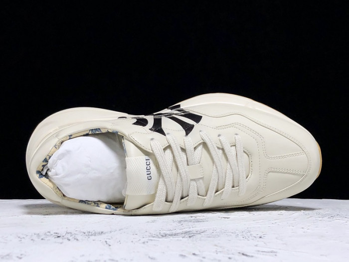 G*u*i rhyton sneaker with ny yankees ™ patch 548638 drw00 9022