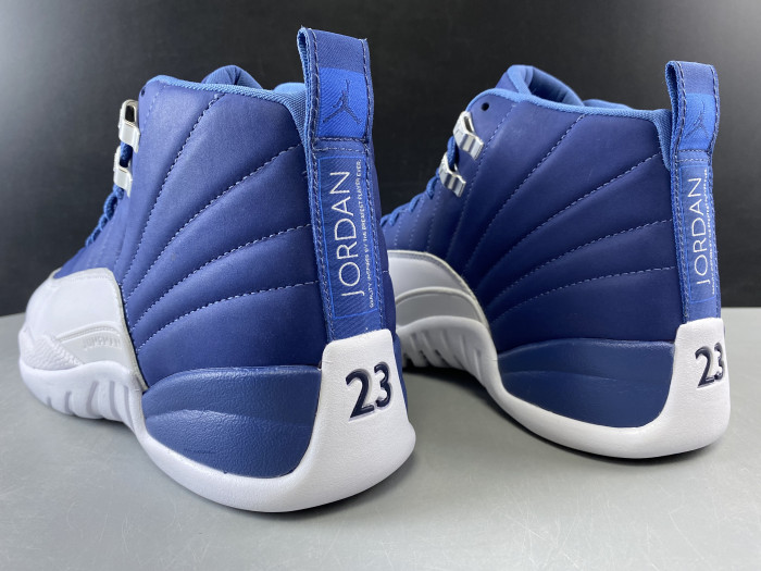 Air Jordan 12 Retro Stone Blue 130690-404