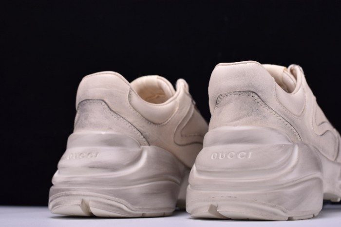 G*u*i rhyton vintage trainer sneaker 498916 a9l00 9522