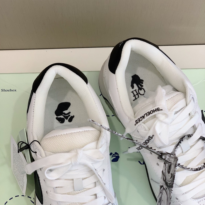 OFF WHITE™ C/O VIRGIL ABLOH OUT OF OFFICE LOW-TOP LEATHER SNEAKERS "OOO"