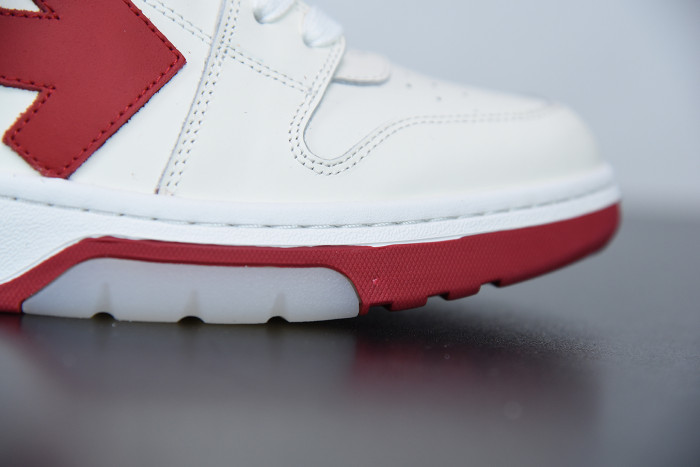 OFF WHITE™ C/O VIRGIL ABLOH OUT OF OFFICE LOW-TOP LEATHER SNEAKERS "OOO"
