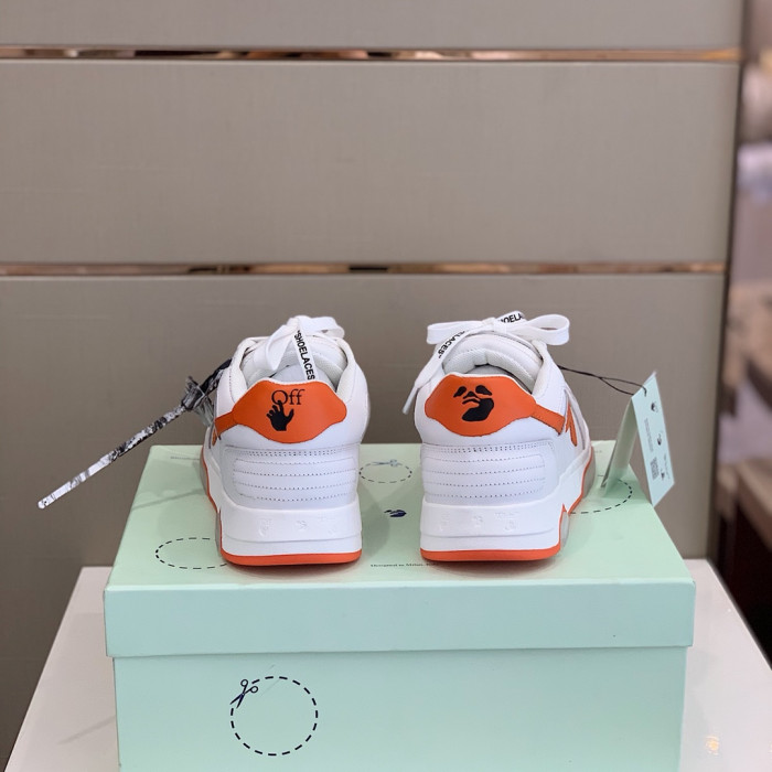 OFF WHITE™ C/O VIRGIL ABLOH OUT OF OFFICE LOW-TOP LEATHER SNEAKERS "OOO"