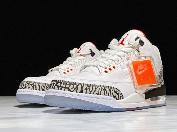 Air Jordan 3 Retro NRG "FREE THROW LINE" white mens 923096-101