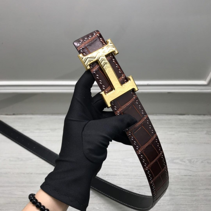 H**mes belt-3.8 cm