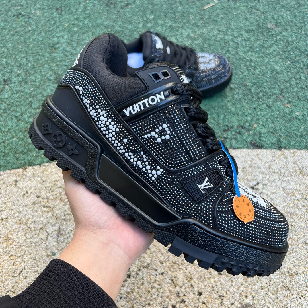 lv trainer maxi full of Di*m*nds black